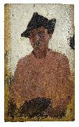 Henry Scott Tuke, Italian man with hat